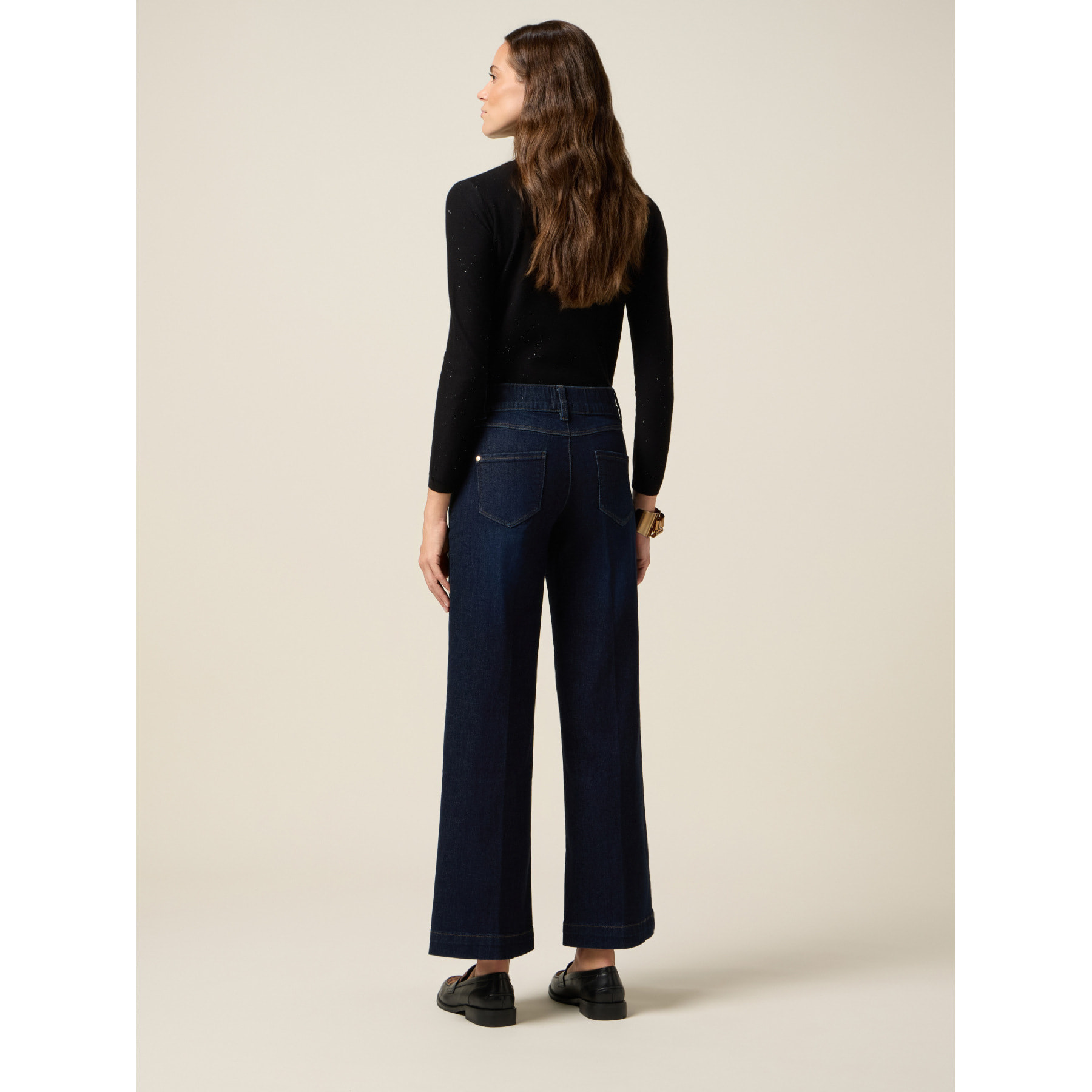 Oltre - Jeans wide leg - Blu