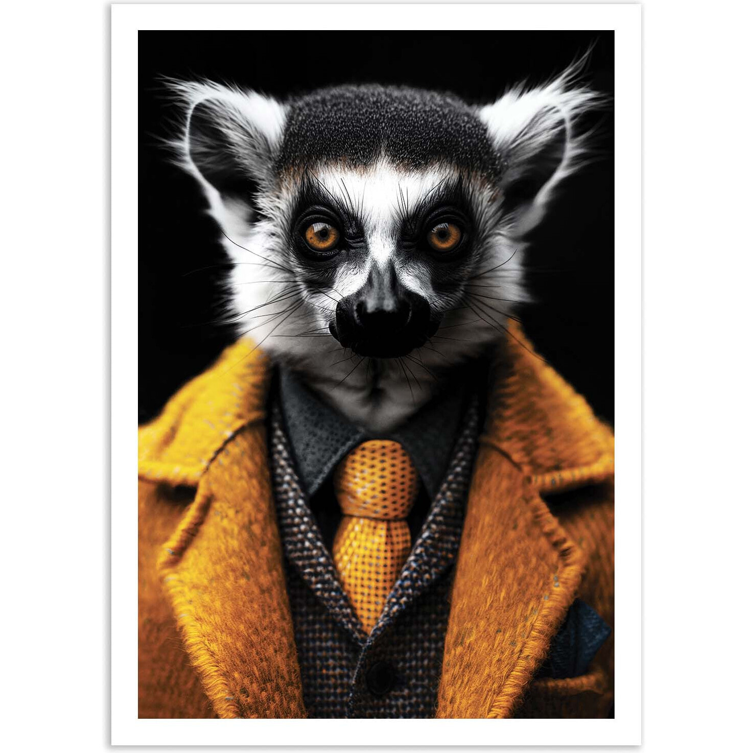 Affiche - Lemur Wild Suits - Philippe Hugonnard
