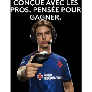 Souris Gamer Sans Fil LOGITECH PRO X SUPERLIGHT 2 DEX LIGHTSPEED Noir