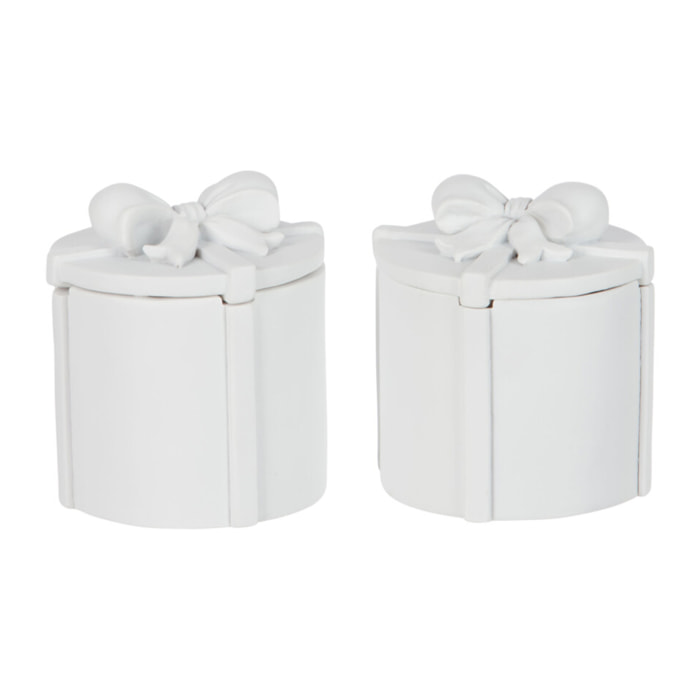 J-Line décoration Arbre - blanc chaud - acier - noir - extra large - LED