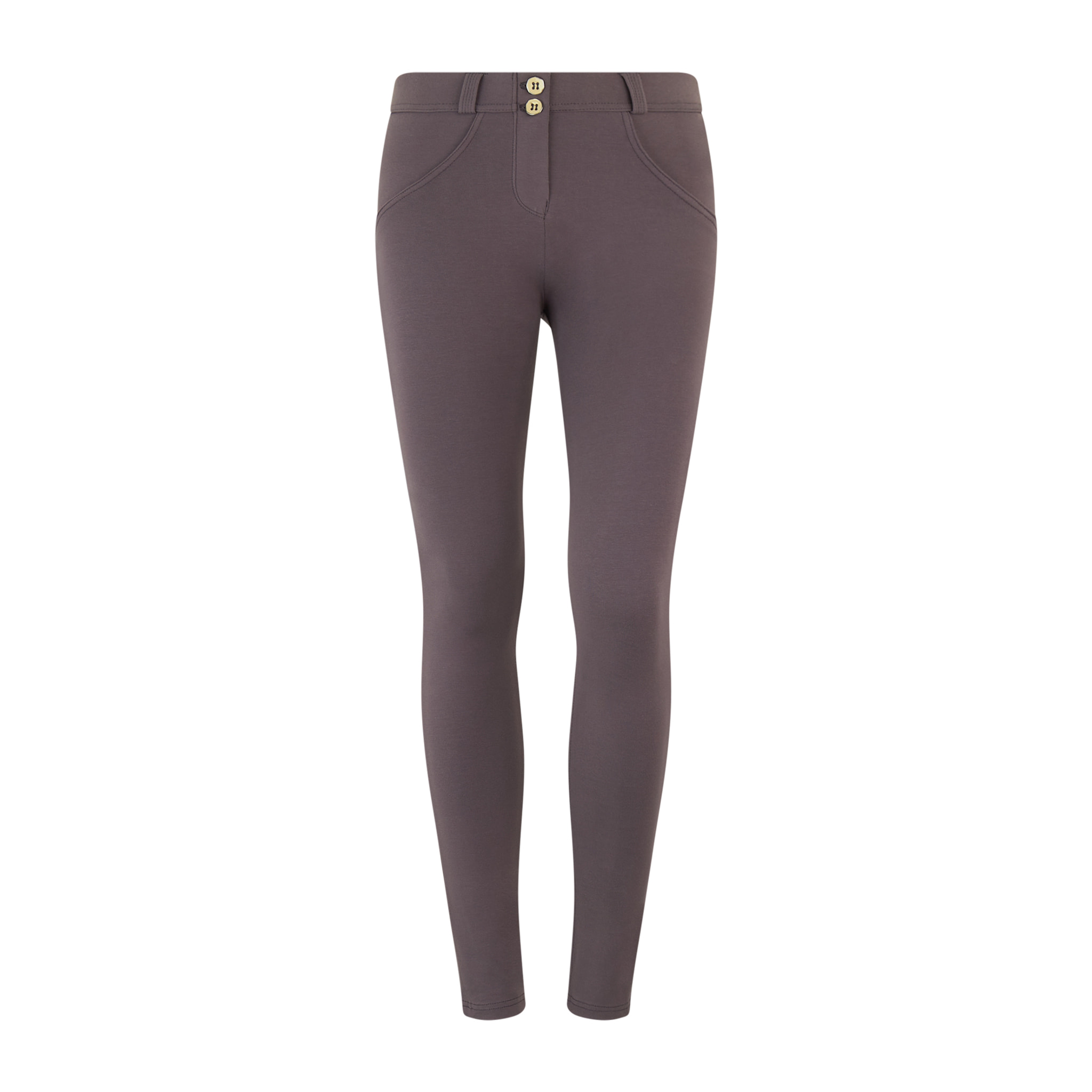 Pantaloni push up WR.UP® skinny cotone organico vita regular