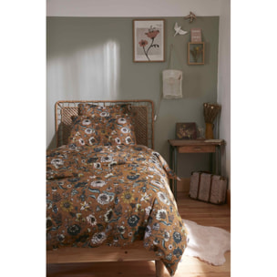 Housse de couette "Camélia" toutes dimensions "Gaze de Coton" - Housse de couette