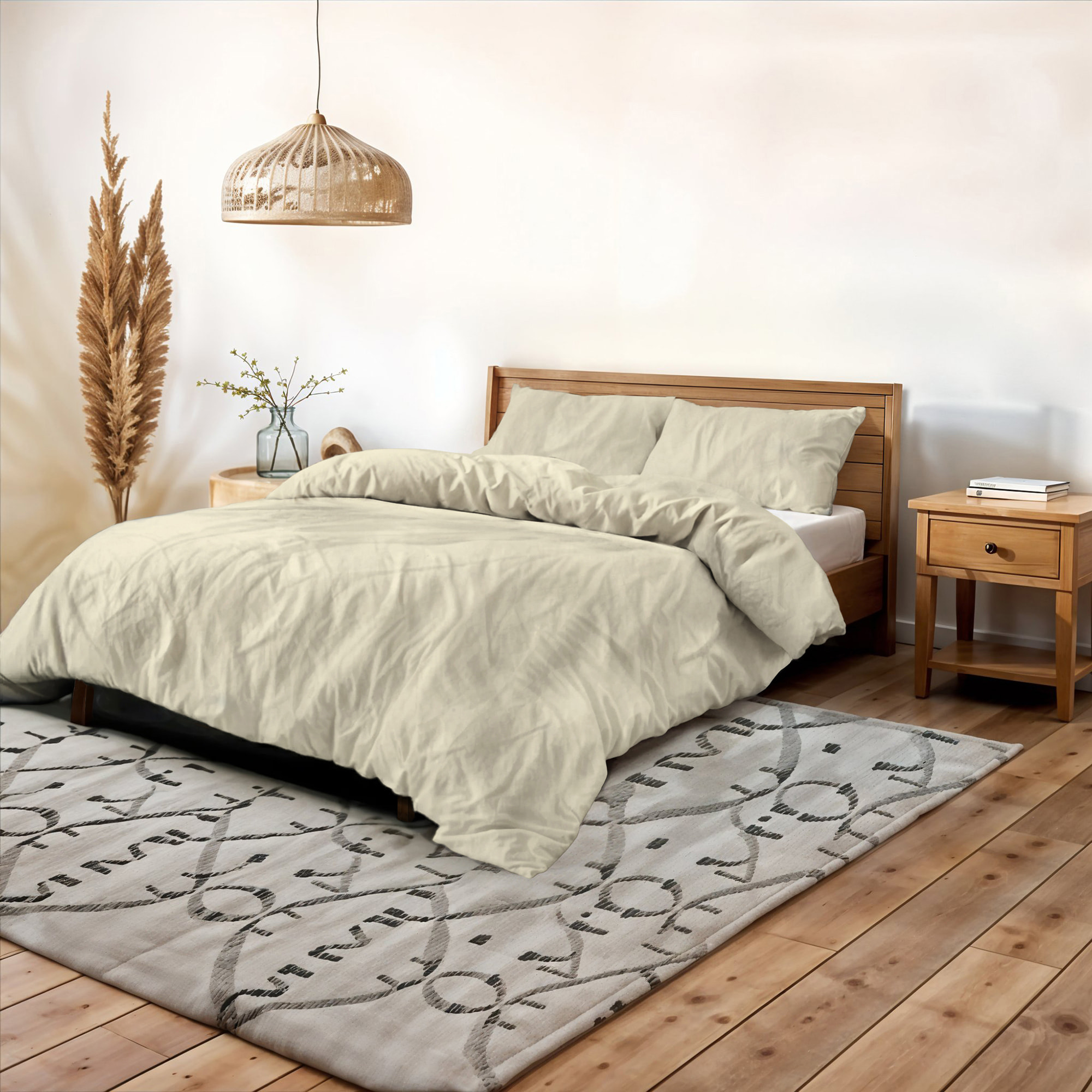 PARURE COPRIPIUMINO WATER WASHED MATRIMONIALE