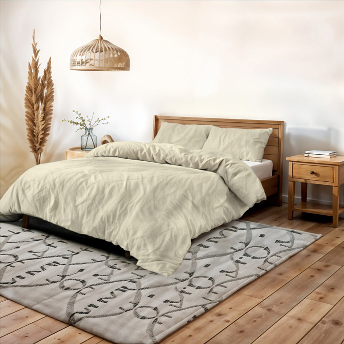 PARURE COPRIPIUMINO WATER WASHED MATRIMONIALE