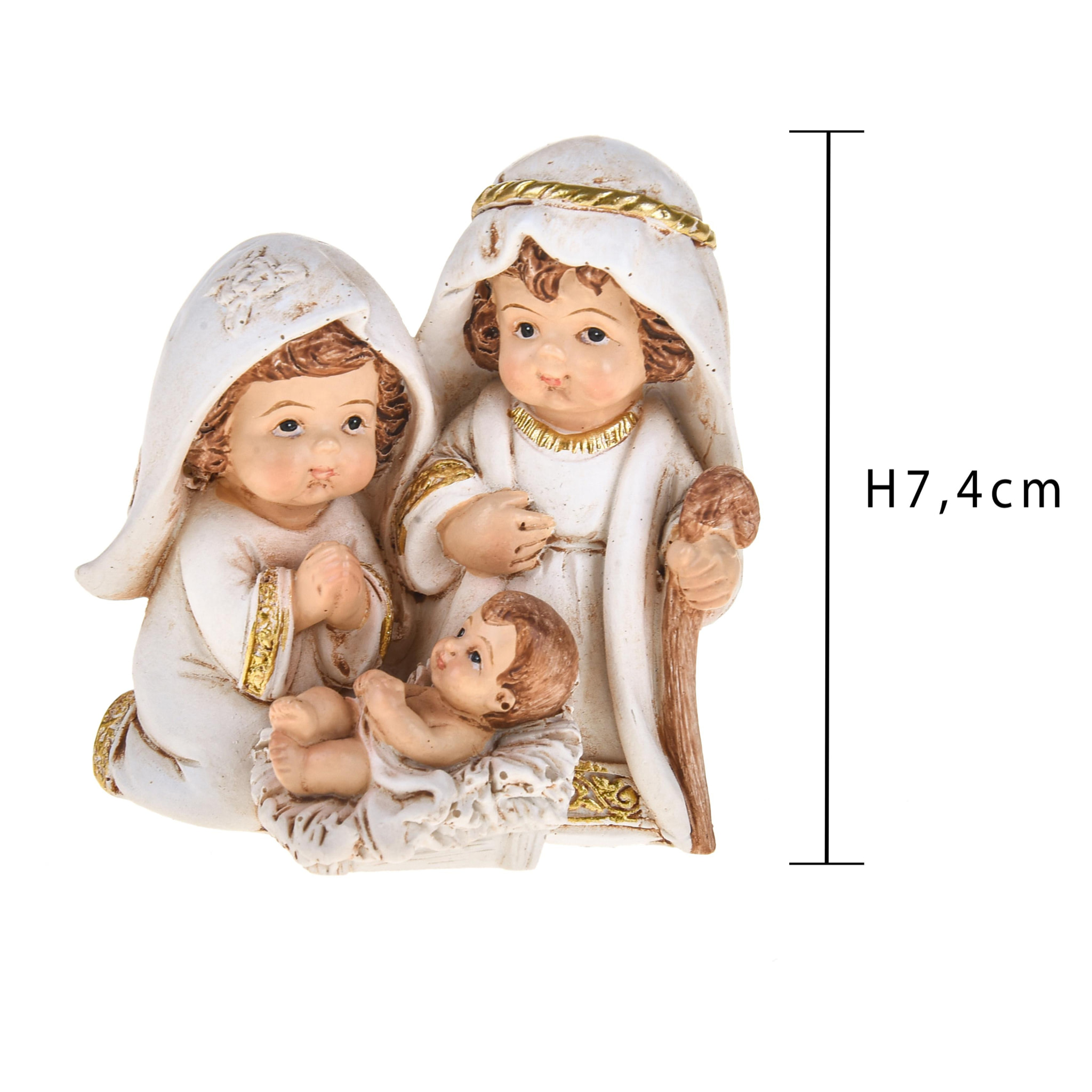 Nativita - Pezzi 6 - 7xH7,4x5cm - Bianchi Dino SpA