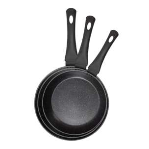 Set de 3 Sartenes en Aluminio forjado Ø18Ø22Ø26cm CHERRY San Ignacio