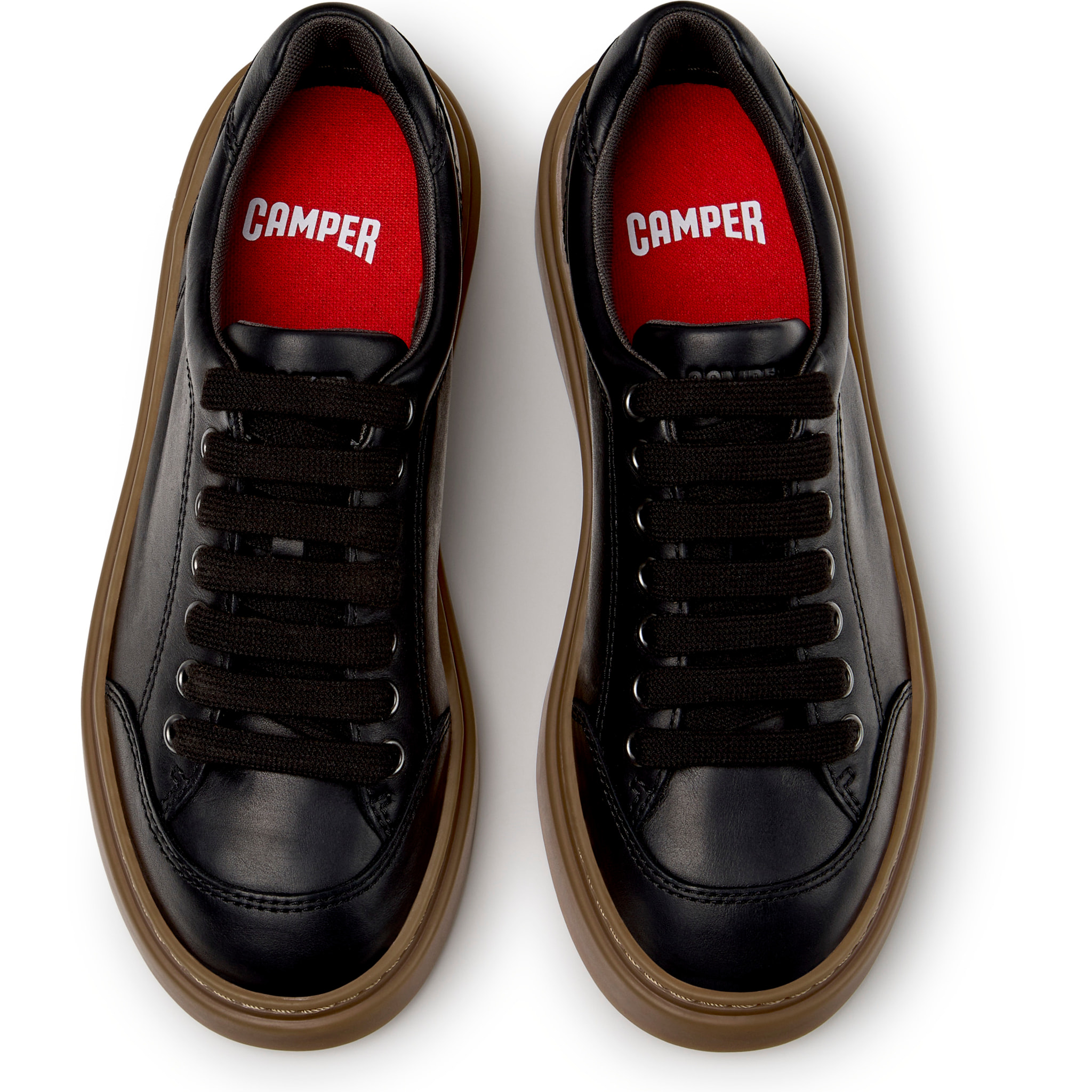 Zapatillas - CAMPER Runner Twentyfive - Negro - Piel lisa