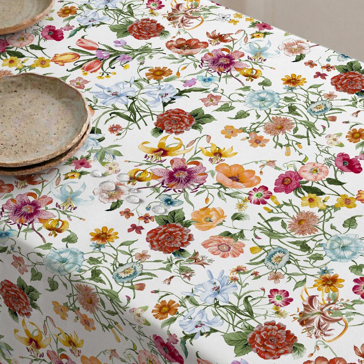 Nappe anti-taches Nela - 100% coton -