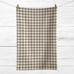 Pack de 2 torchons de cuisine Carreaux 150-04 - 45x70 cm