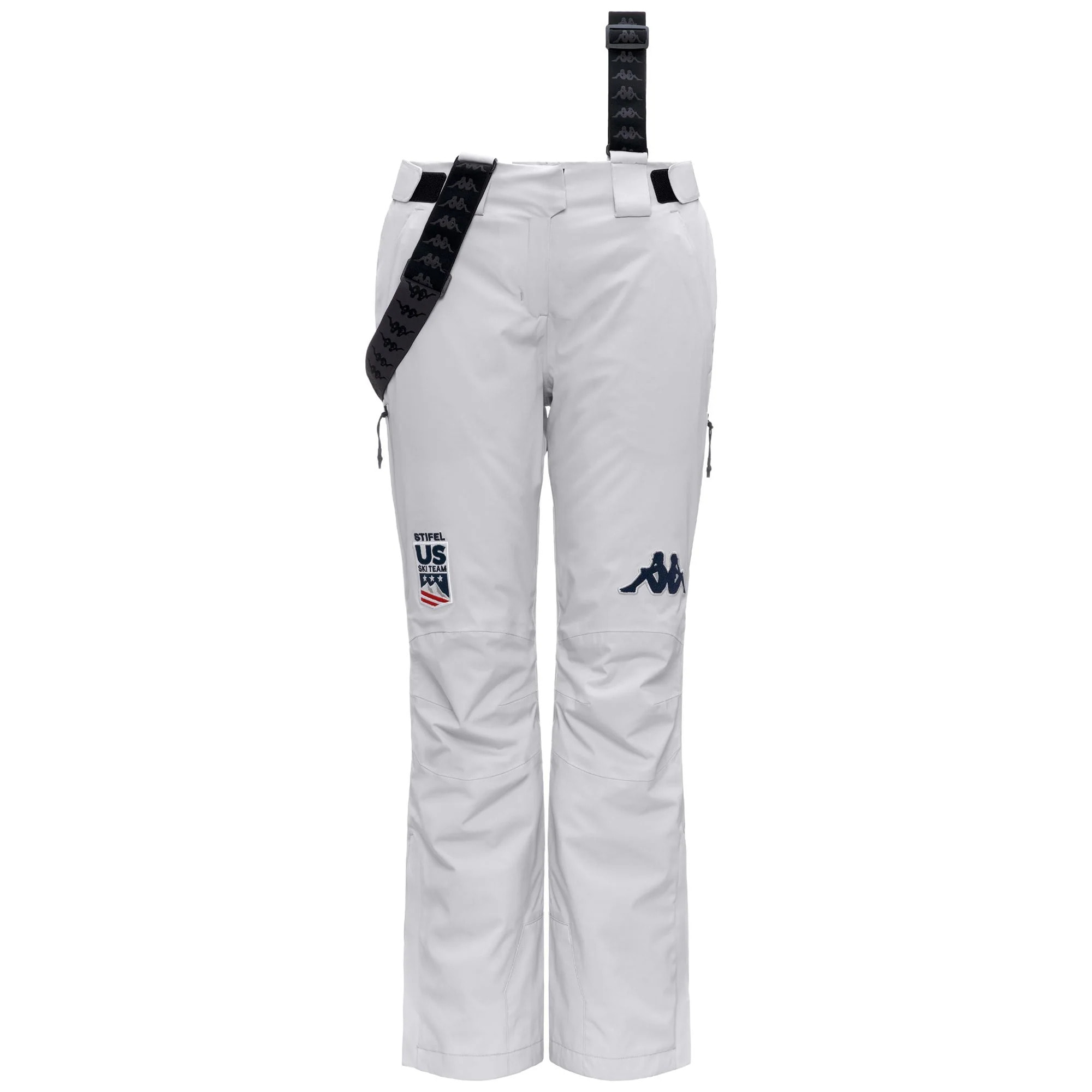 Kappa - Pantaloni Donna Grigio - 8Cento 834 Us