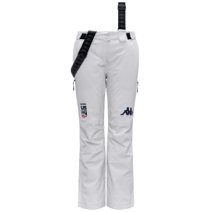 Kappa - Pantaloni Donna Grigio - 8Cento 834 Us