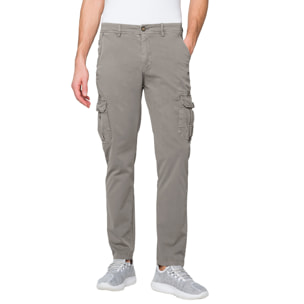 Pantalone cargo Hot Buttered Jasper grigio chiaro