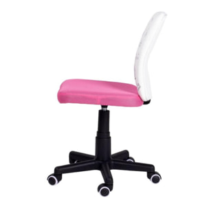 Silla de estudio infantil Píntame Rosa - Blanco