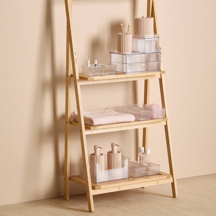 Lot de 6 organiseurs transparents