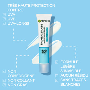 Garnier SkinActive PureActive Salicylique Anti-UV Quotidien Anti-imperfections SPF 50+ 40mL