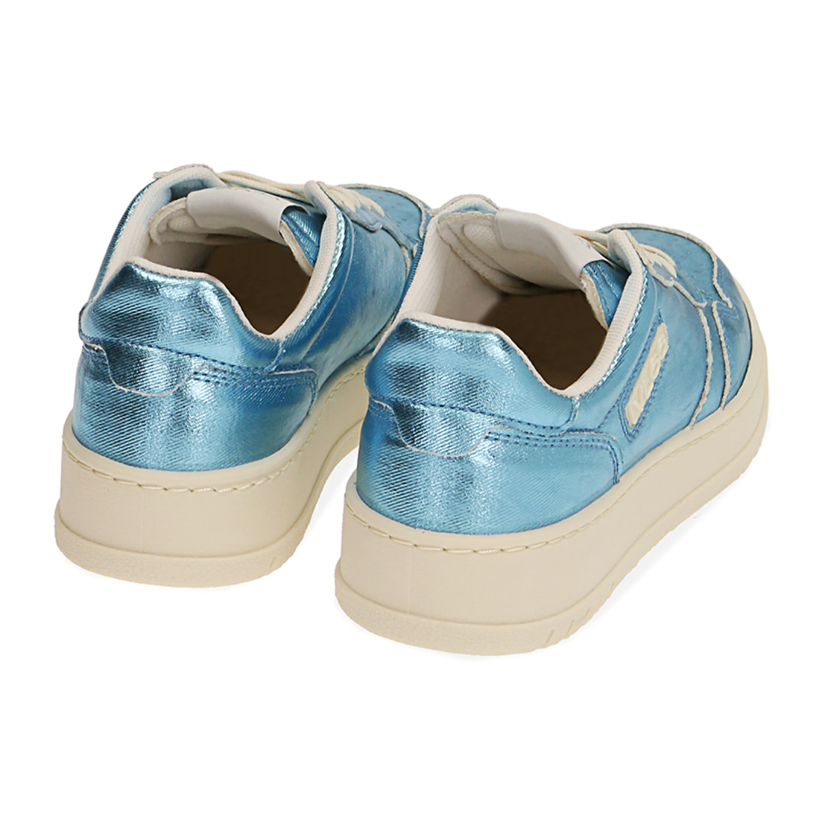 Sneakers turchesi laminate