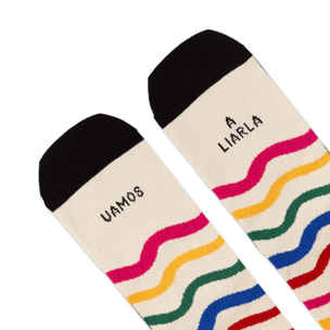 Calcetines "Vamos a liarla"