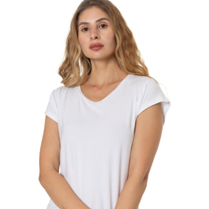 Maglietta donna maniche corte Active Gold