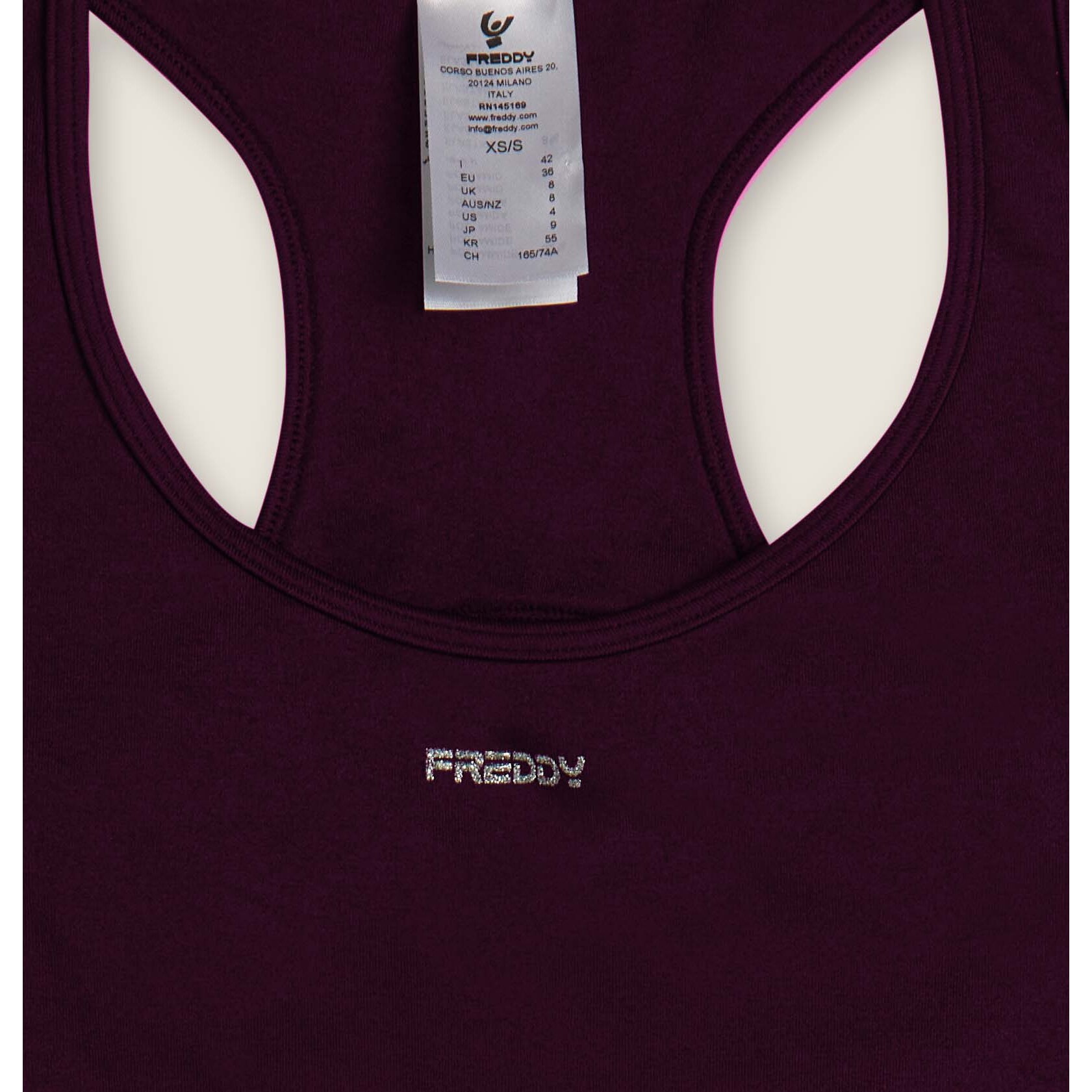 Tuta jumpsuit seamless con schiena scoperta e cuciture shaping