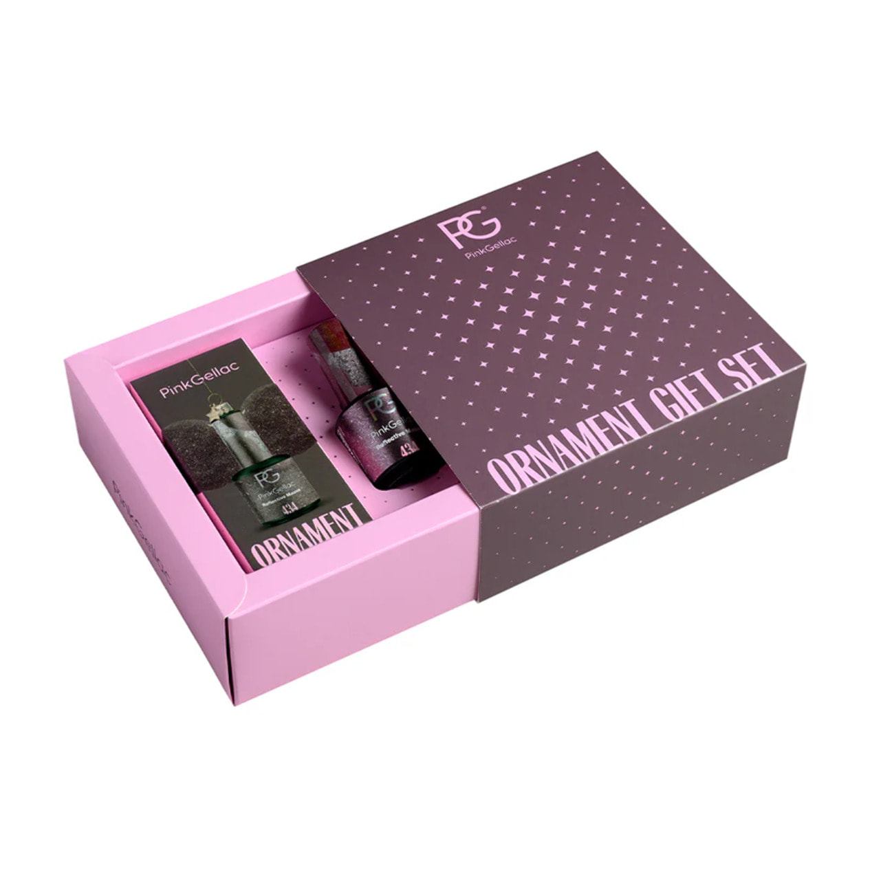 Vernis semi-permanent - 434 Reflective Mauve - 15 ml & Ornament Noell