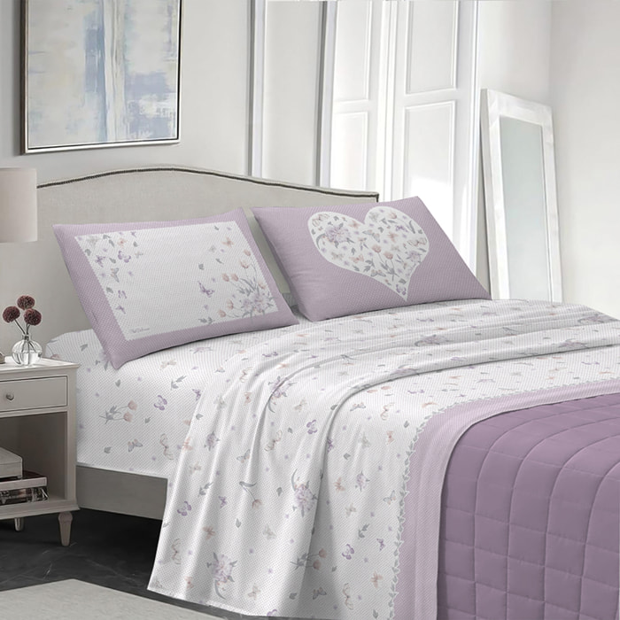 completo letto eden rosa