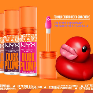 NYX Professional Makeup Laque à Lèvres Repulpante Duck Plump Hall of Flame