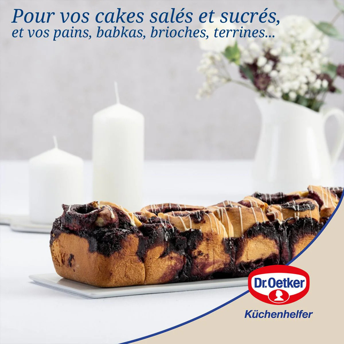 Moule à cake 35 cm Dr Oetker Back Liebe