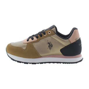 Sneakers U.S. Polo Assn. marrone-nero