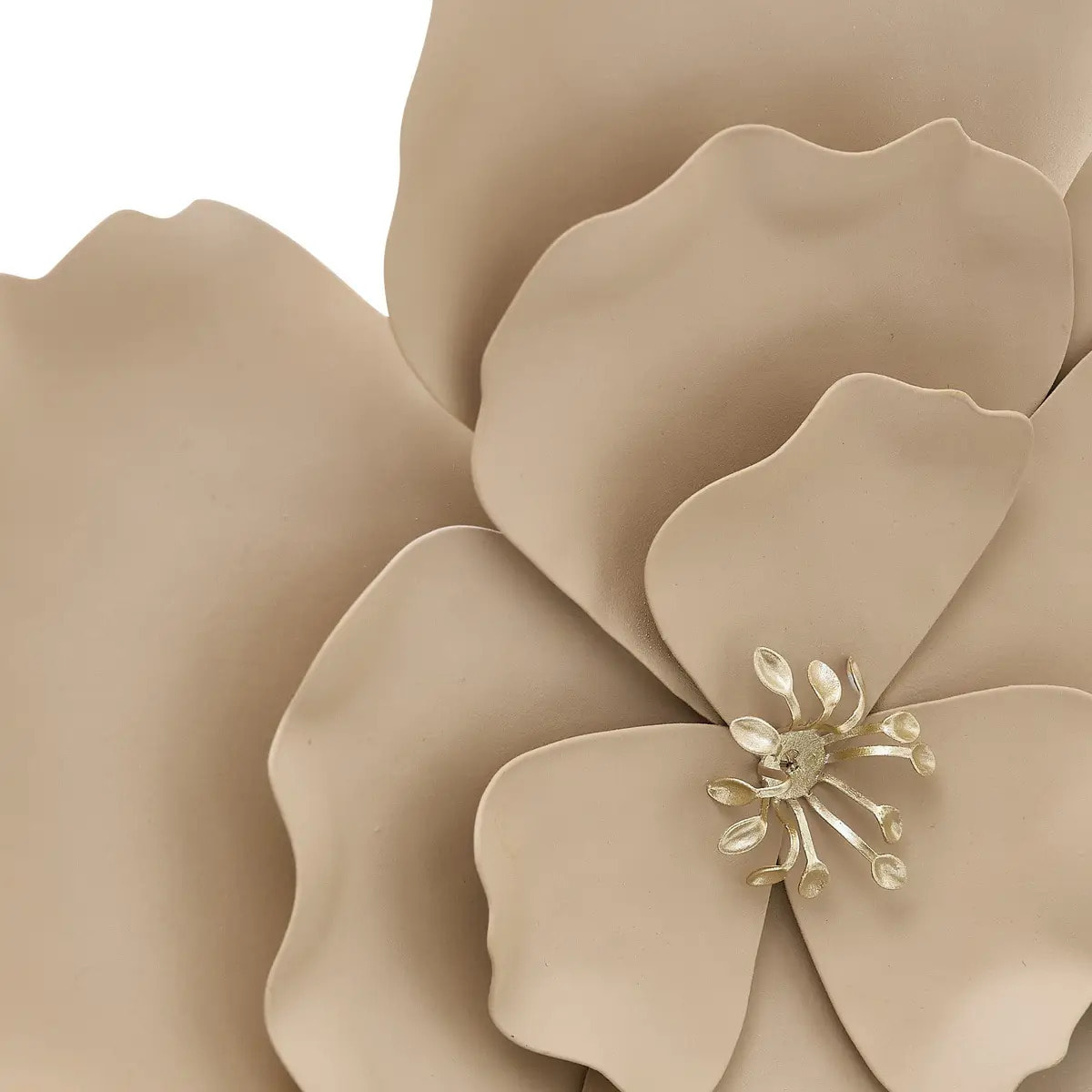 Décoration murale Flok 29x29cm beige