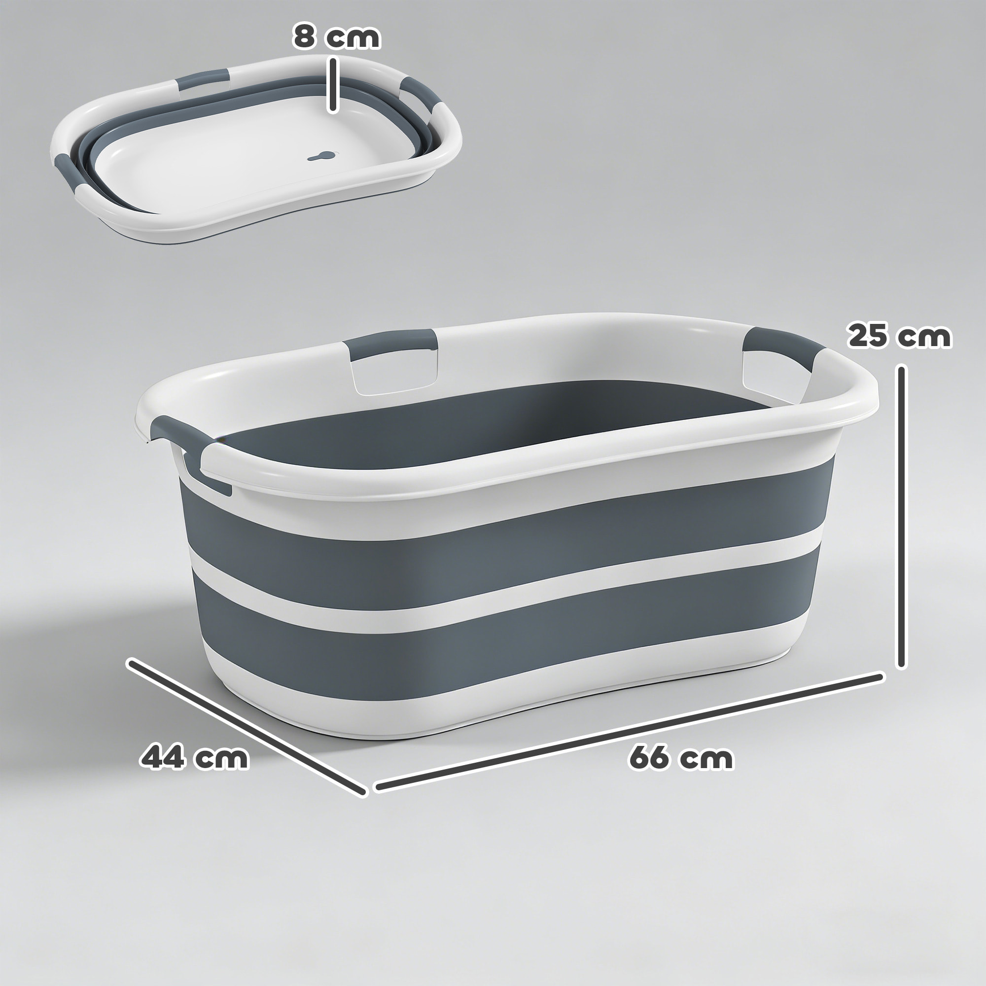 Baignoire chien chat - baignoire pliable 27L - bouchon vidange intégré