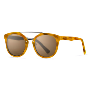 Gafas de sol OCEAN ROKET - Carey amarillo con patillas carey amarillo / Marrón