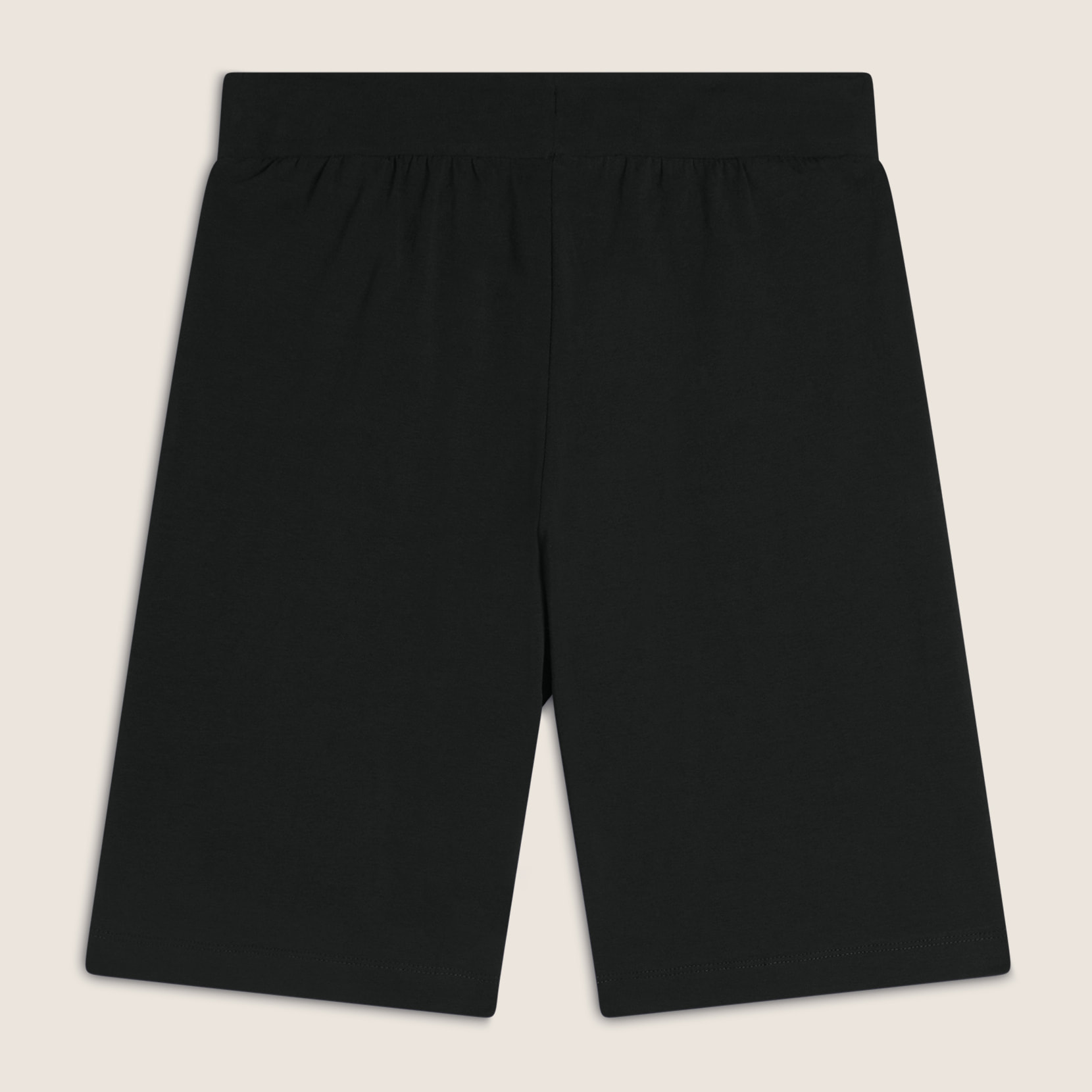 Bermuda in jersey con logo perline