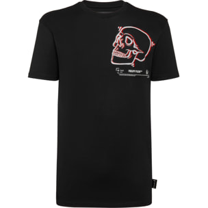 PHILIPP PLEIN Camiseta de cuello redondo y manga corta SKULL