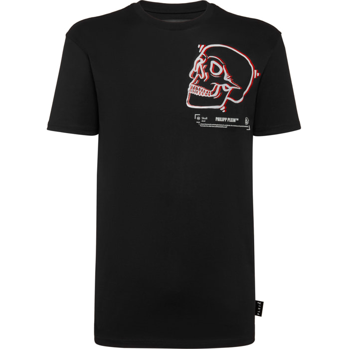 PHILIPP PLEIN Camiseta de cuello redondo y manga corta SKULL