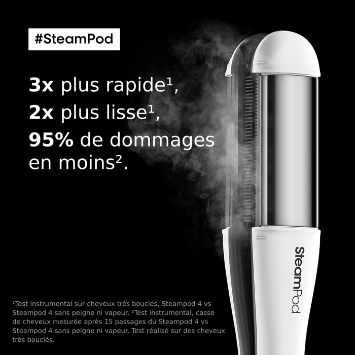 Steampod 4.0 Lisseur-Boucleur Vapeur Professionnel