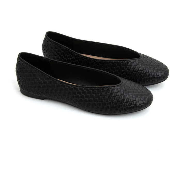Ballerina classic cut-out - NERO