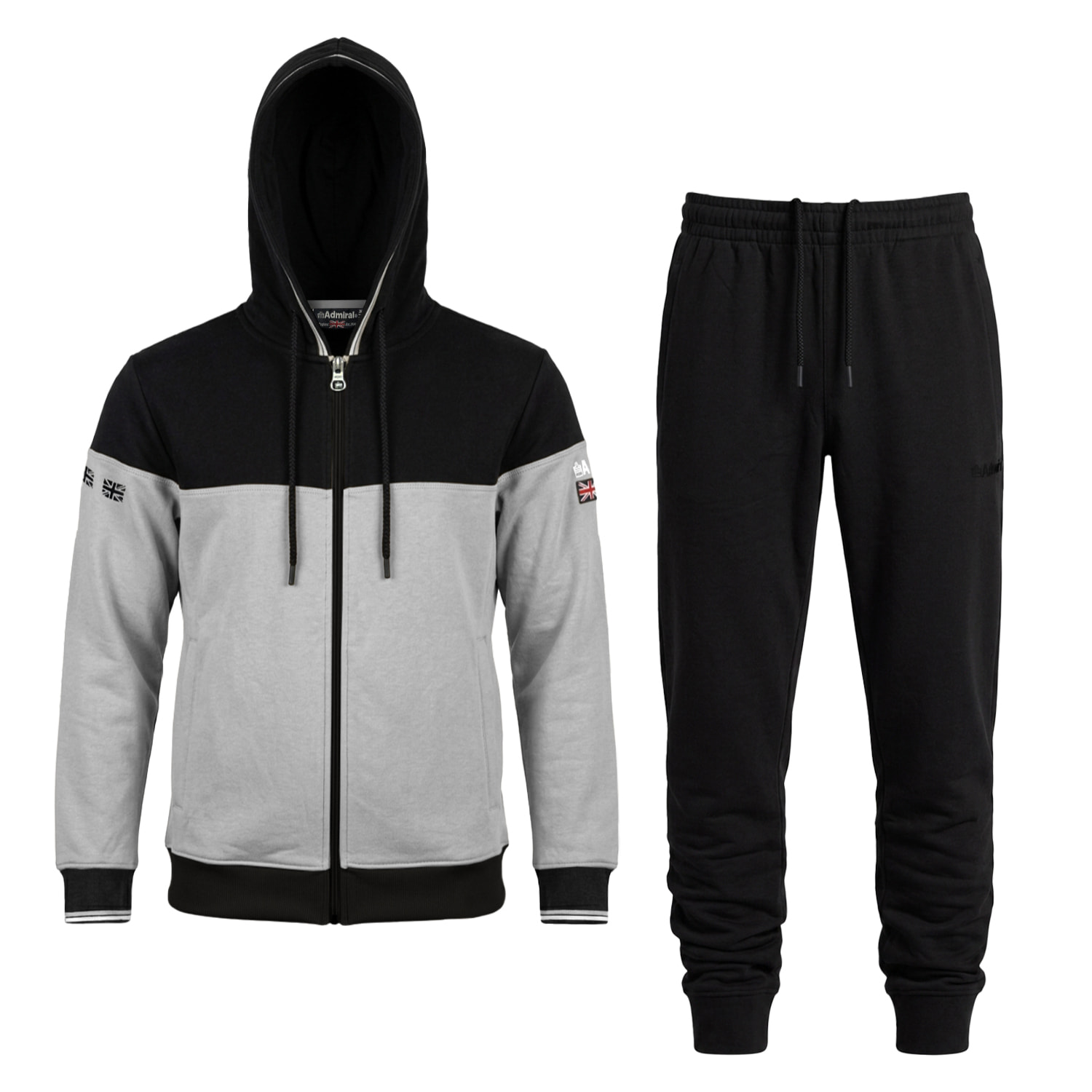 Tuta Uomo ADMIRAL Cotone Leggero Primavera Full Zip