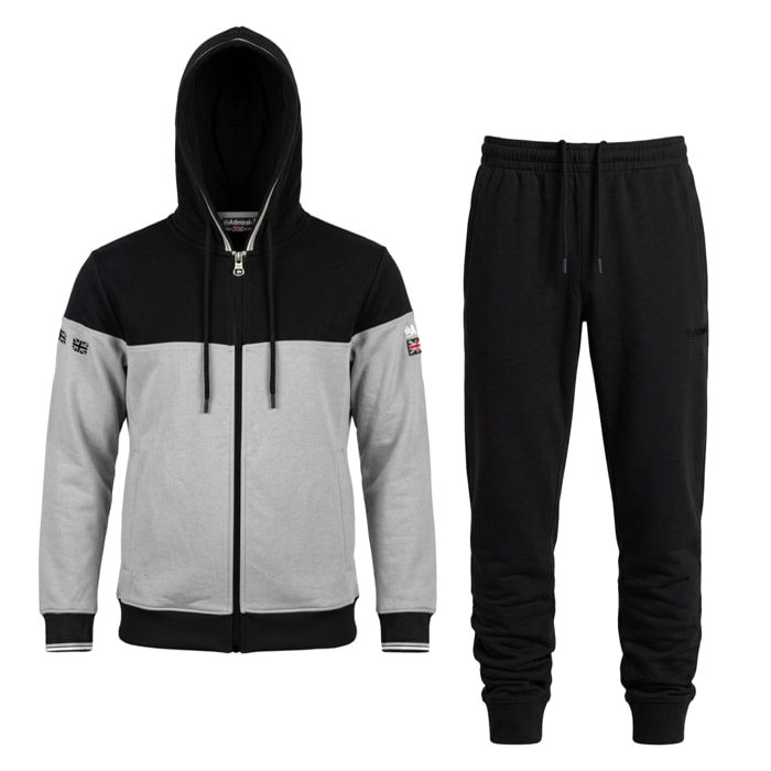 Tuta Uomo ADMIRAL Cotone Leggero Primavera Full Zip