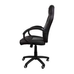 Silla de Escritorio Draco PRIXTON Gaming 62 x 66 x 112-122 cm- Negro