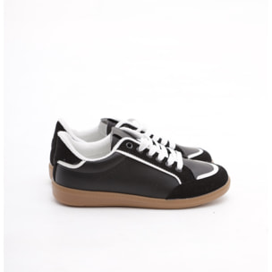 SNEAKERS SIMPLE CHOCOLA' NERO