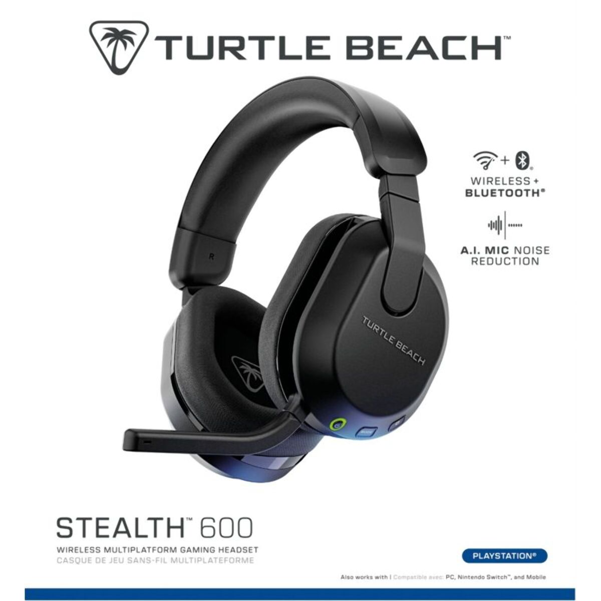 Casque gamer TURTLE BEACH Stealth 600 GEN3 PS Noir