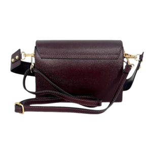 Borsa a spalla Cheval Firenze Ludovica Bordeaux