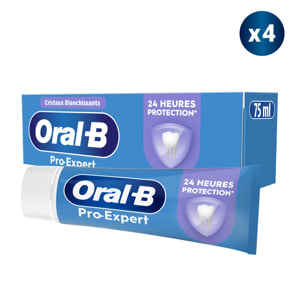 Lot de 4 dentifrices PRO EXPERT - Blancheur Saine - 75ML
