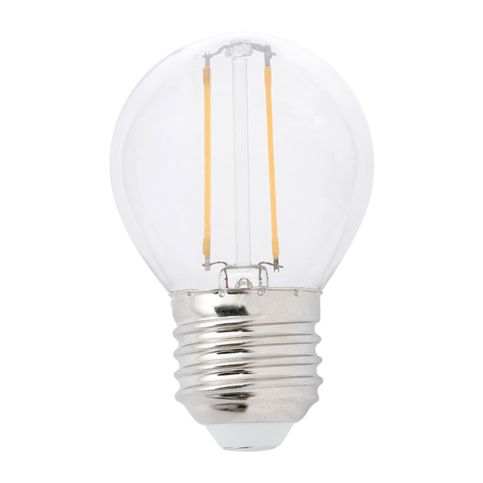 Ampoule G45 FILAMENT E27 LED 2W 2700K
