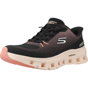 Sneakers De  Mujer Slip-ins Arch Fit Glide Step Pro Negro