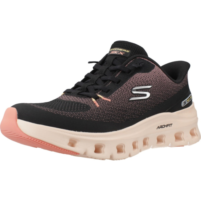 Sneakers De  Mujer Slip-ins Arch Fit Glide Step Pro Negro