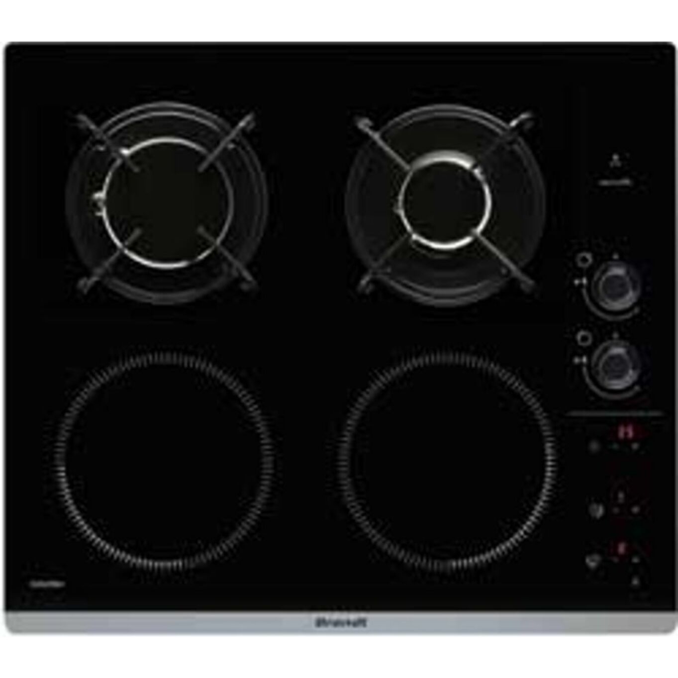 Plaque mixte induction gaz BRANDT BPI6413BM