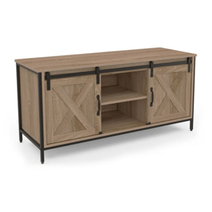 Meuble TV Cheyenne 2 portes L113cm