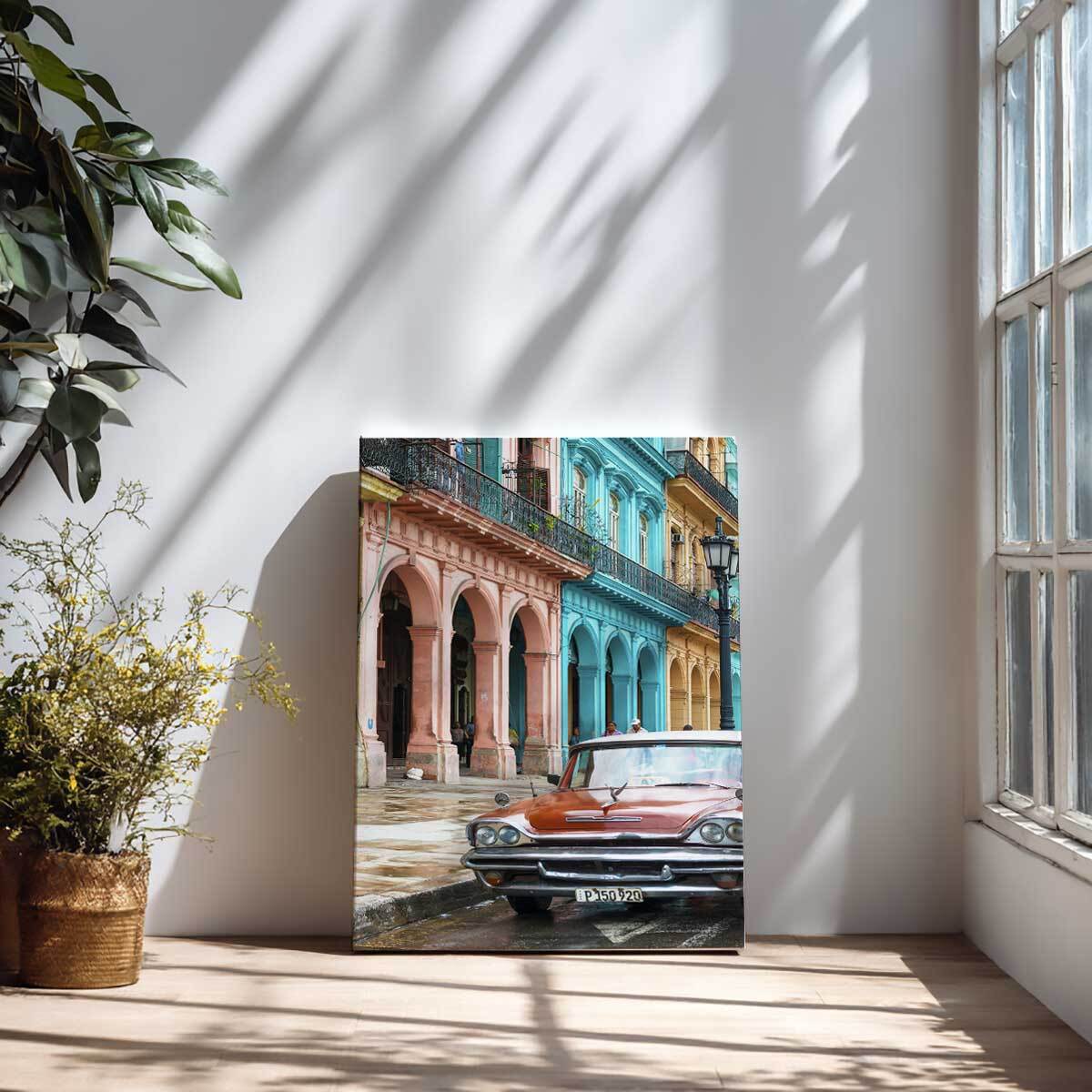 Tableau ville Cuba Toile imprimée