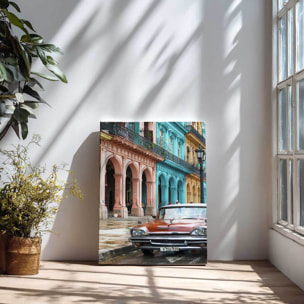Tableau ville Cuba Toile imprimée